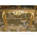 Luxurious Hand Craft In Gold Leaf Finish Wooden ConsolesFor